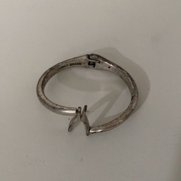 Lucky Brand Silver Wishbone Bracelet - Picture 5 of 5